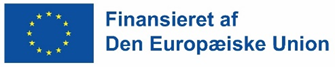 Logo - finansieret af Den Europæiske Union